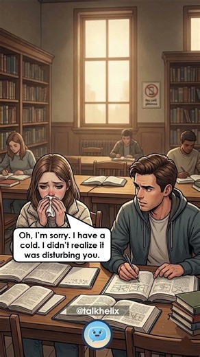 📚 Study Room Dialogue — Sniffing Disturbance