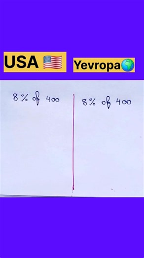 How Europe Calculates Percentages in 2 Seconds! 🤯#math #mathtricks #shorts
