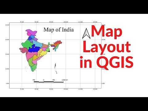 How To make Layout Map in QGIS : Study Area Map ?