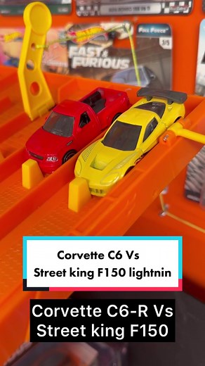 Ford F150 Lightning vs Corvette C6R Street Race Showdown