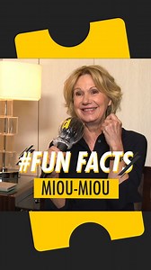 "Miou-Miou ce n'est pas une insulte" L'origine de son surnom, comment elle est devenue actrice...elle nous en dit un peu plus sur sa grande carrière ! Retrouvez la à l'affiche du film Belle Fille, actuellement dans les salles. | AlloCiné