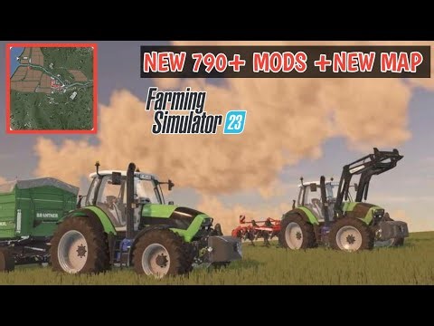 FS 23 NEW 790+ MODS + MAP APK DOWNLOAD FARMING SIMULATOR 23