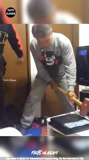 Daddy Smashing son's ps4, but then.. 🥺❤️| #factsintamil #factsulagam #short