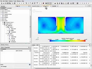 Simulation of an impactor II: Flow field simulation, particle tracking and efficiency calculation