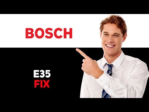 How To Fix The Bosch Dishwasher E35 Error Code Meaning Causes Solutions 2025