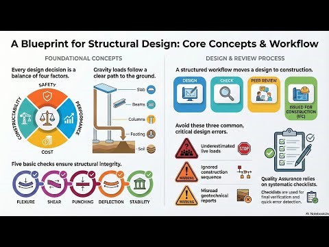 Structural Design Logic, Load Path & Engineering Checks Explained | SBC, ACI, AISC, ASTM