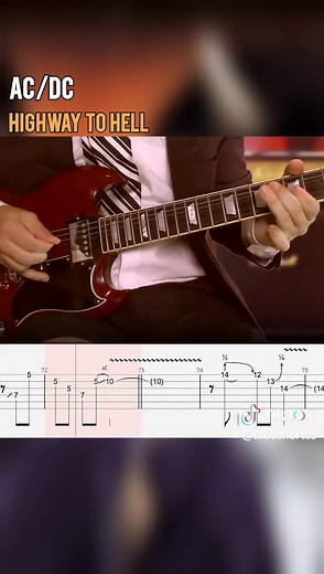 AC/DC Highway To Hell Guitar Tabs