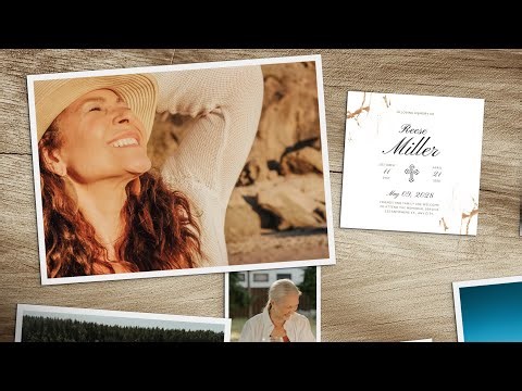 Celebration of Life | A Beautiful Funeral Slideshow Video Created Just For You