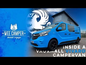 INSIDE a Vauxhall Vivaro Campervan built by The Wee Camper Co.