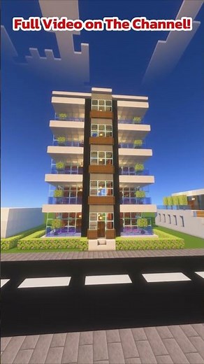 Minecraft Apartment Tutorial build | Video Out!
