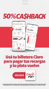 Descargá tu billetera Claro Pay hoy 🤑 y disfrutá de este beneficio y muchos 💸. | Claro Argentina