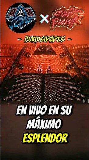 DAFT PUNK y su ICONICO TOUR "ALIVE" #daftpunk #electronics #musica #house