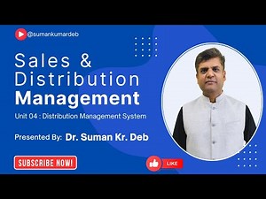 Sales & Distribution Management Unit 4: Distribution Management System|| CCSU || IPU || BBA Syllabus