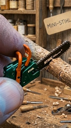 Tiny Chainsaw 🪵 gadget