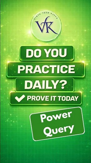 Power Query Basics Quiz Part 2 | Power Query Editor #vidyatechkatta #excel #powerquery $query$