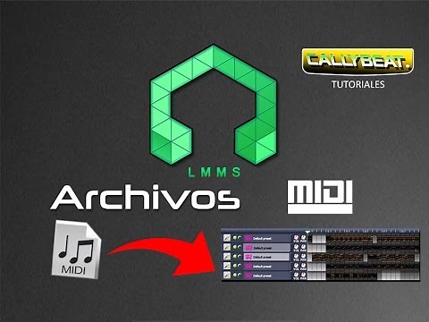 Importando archivos MIDI en LMMS (TUTORIAL EN ESPAÑOL)