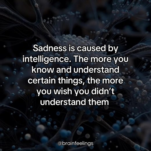 Understanding Sadness Through Intelligence