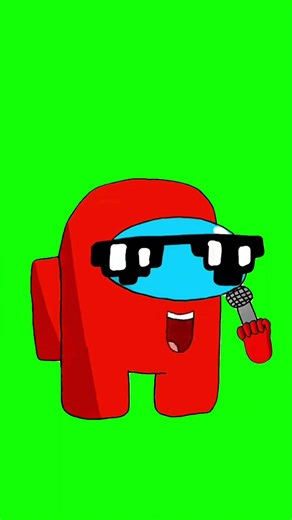 Beatbox Battle Among Us vs Cactus | Green Screen