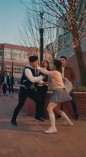 Messed with the wrong student! Instant KO #Karma #Fight #Badass