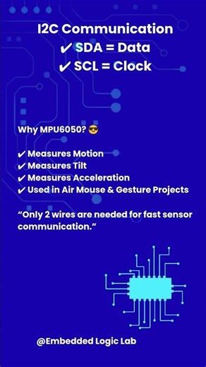 ESP32 + MPU6050 Connection | Air Mouse Project Setup. comment for more.
