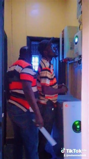 installation of 5kva transformer base inverter and 15kwh lithium battery done successfully.