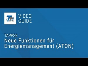 TAPPS2 - Neue Funktionen für Energiemanagement (ATON)