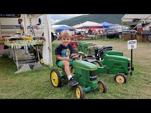 We Found a Kids Sized Tractor
