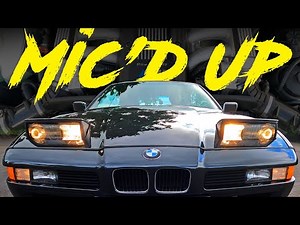 V12 Sound: BMW 850CSi w/ Dinan Exhaust - The M8 That Never Was