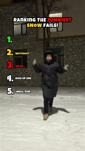 Snow fails ❄️ ⛄️ #snow #snowstorm #cold #funny