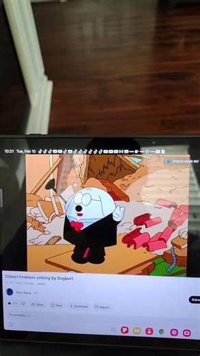 Dogbert as Siegfried from soul calibur. #funny #dilbert #comedy #soulcalibur