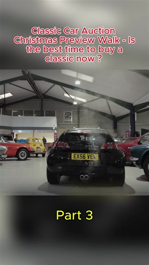 Classic Car Auction Christmas Preview Walk Is the best time to buy a classic now #ferrari #Mk4 #jaguar #mercedes #UK
