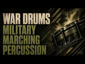 AGGRESSIVE MILITARY DRUMS | Military Marching Percussion – Epic Battle Ready Drums