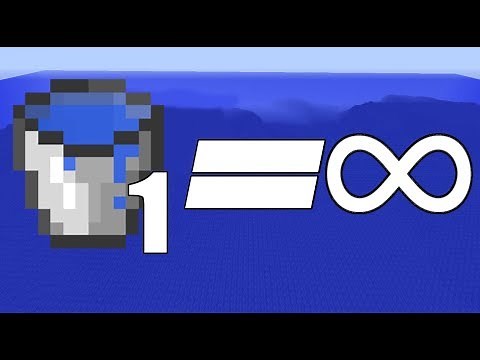 How To Make Infinite Water Source Using One Bucket of Water