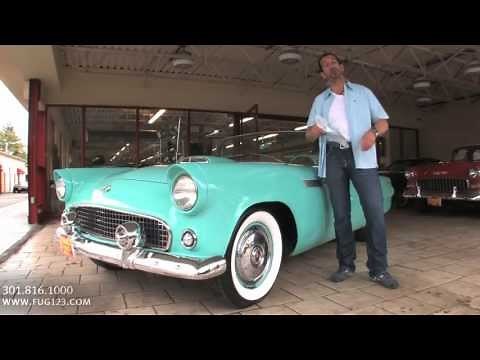 1955 Ford Thunderbird T-Bird Convertible for sale with test drive, walk through video