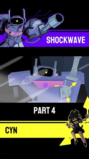 Shockwave vs. Cyn Part (4/9) #transformers #murderdrones #shockwave #cyn #animation #sticknodes