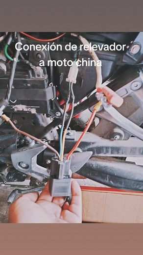 Relay Connection Demonstration for Motorcycle Suspension