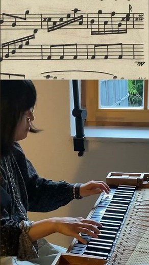 Domenico Scarlatti, K.10 in d minor on the CLAVICHORD #clavichord #scarlatti