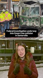 4.4K views · 18 reactions | According to the MBTA, a Green Line train collided with an out-of-service train, causing two cars to derail. | NBC10 Boston | Facebook