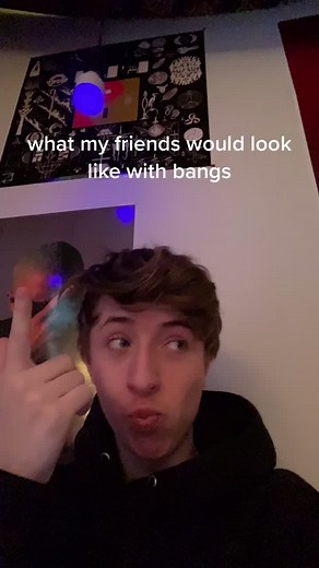 What Friends Look Like with Bangs: A Fun Experiment