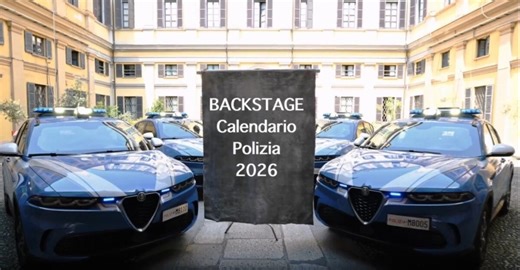 La Polizia di Stato presenta il Calendario 2026
