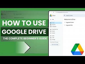 🎯 How to use google drive | ☁️ Beginner’s Guide to Google Drive Storage