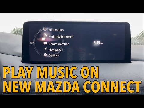 How To Play Music on 2021 Mazda CX-5 Infotainment Part 1