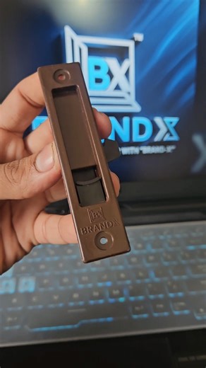 BRAND-X plastic lock for aluminium sections window | #indiawins #worldcup #hardwere #2026worldcup