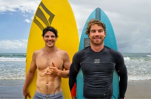 [VIDEO] "Surfing the Menu's" Dan Churchill and Hayden Quinn Talk Food, Surfing, and Everything In Between