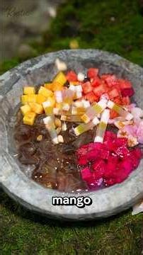 Mountain Harvest: Crafting of Traditional Layered Water Chestnut Cake #food #cooking #recipe