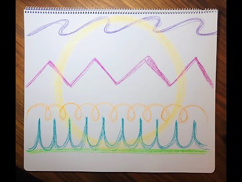 First Grade Form Drawing #5 a Spring Story