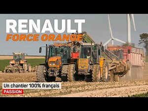 🇫🇷100% French Touch! Chantier RENAULT et FRANQUET / Tracteurs 133-14, Arès 710RZ & 836RZ