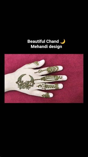 chand wali mehandi design#Eid chand #like#share#comment#subscribe my channel