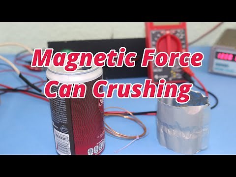 High Voltage Capacitor Bank Experiments: Can Crushing