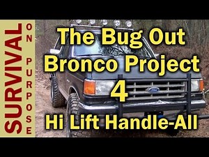 Hi Lift Handle All 4x4 Off Road Tool Kit - Bug Out Vehicle Setup